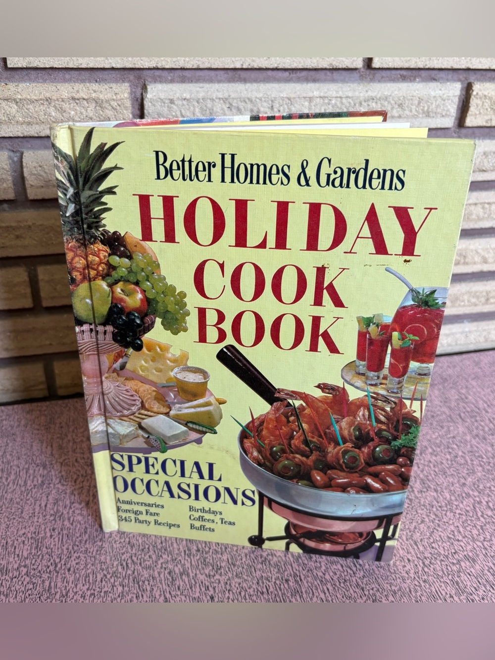 Better Homes & Gardens Holiday Cookbook - 1969 - Special Occasion Recipes